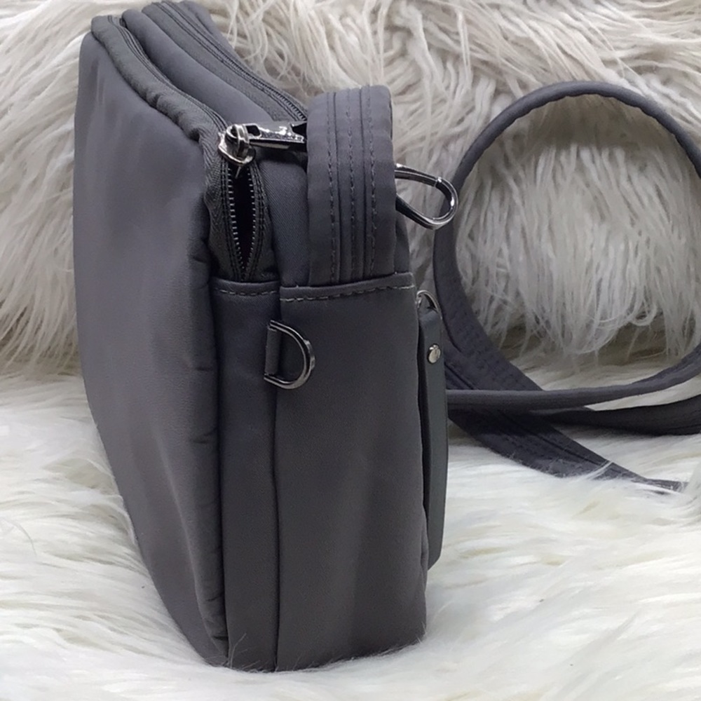 Travelon Gray Messenger Bag - Picture 5 of 13